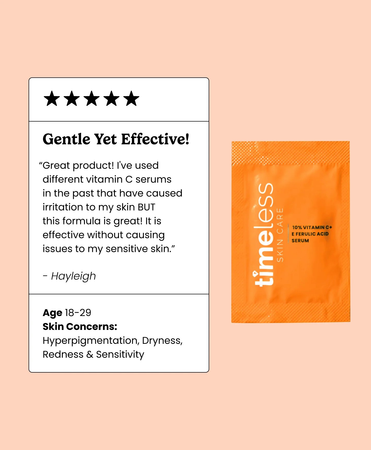 10% Vitamin C + E Ferulic Acid Serum | Pouches - Image 4
