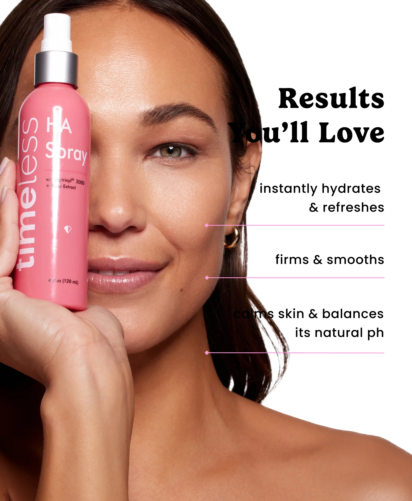 Hydrating Matrixyl® 3000 Peptides + Hyaluronic Acid Facial Spray w/ Rose - Image 4