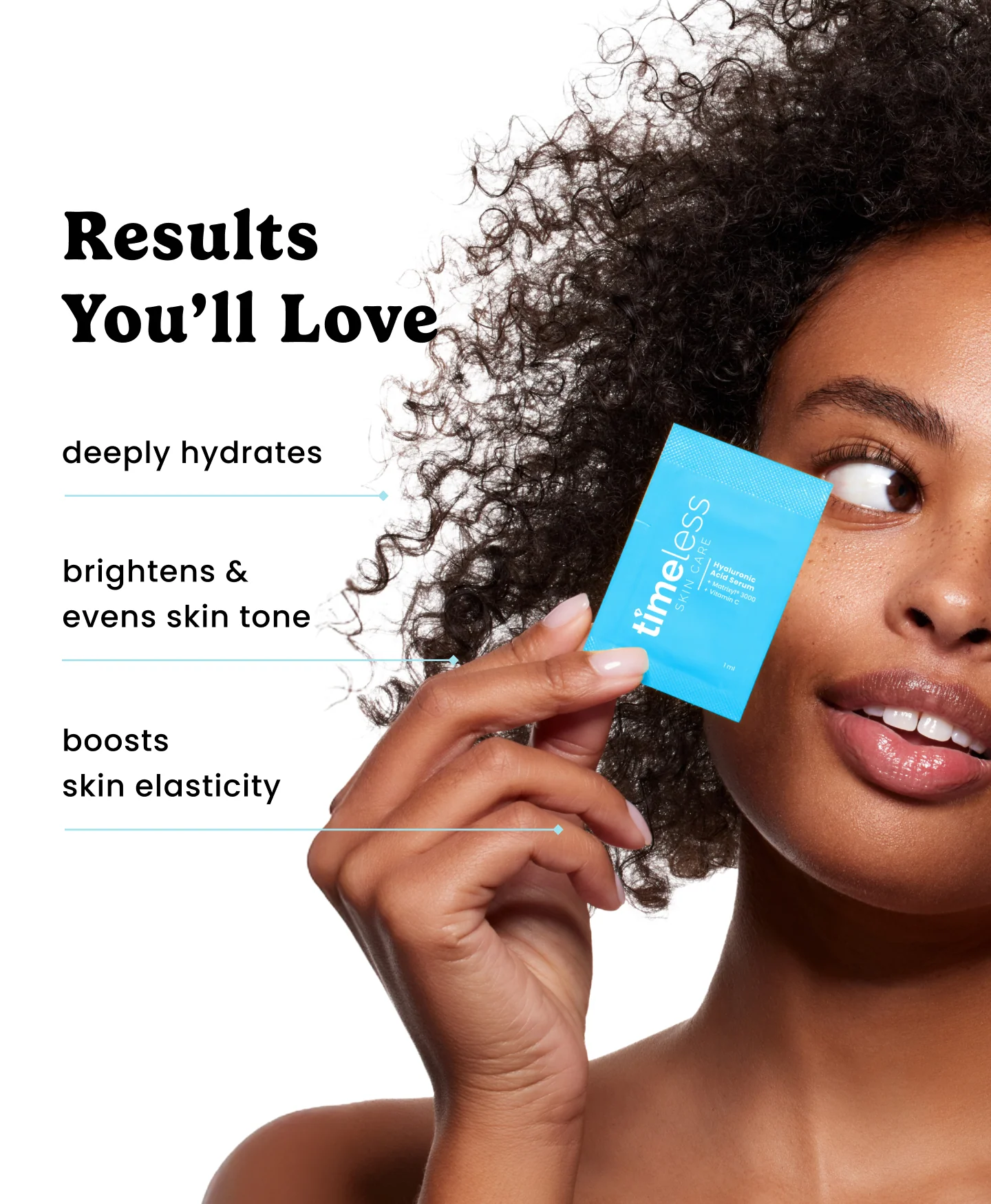 Vitamin C + Peptides + Hyaluronic Acid Serum | Pouches - Image 3