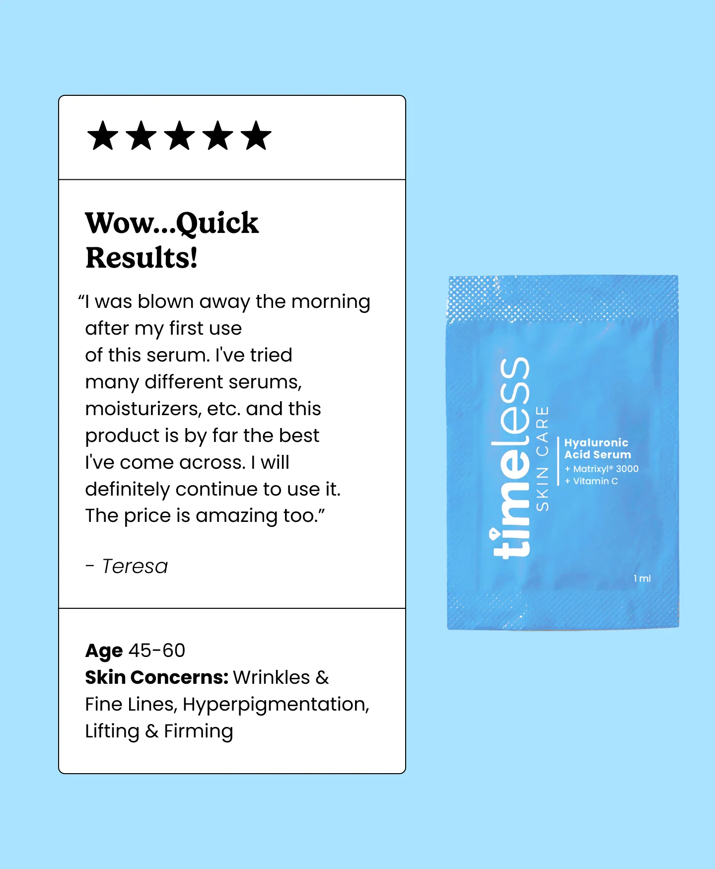 Vitamin C + Peptides + Hyaluronic Acid Serum | Pouches - Image 5